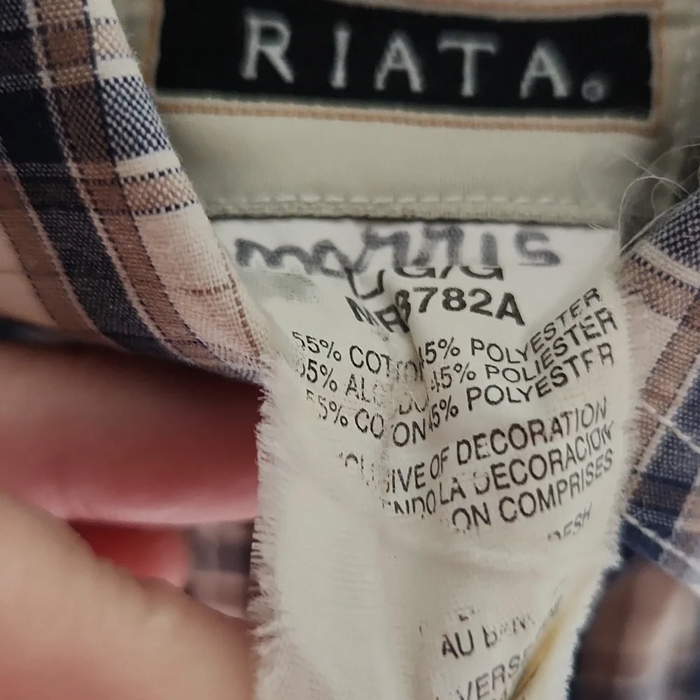 Wrangler riata button